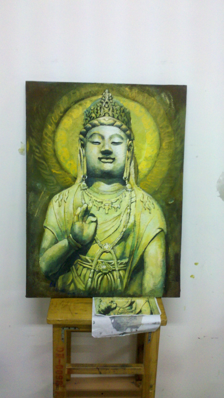 一幅漆画的诞生|其他艺创|纯艺术|Mr周先生 - 原