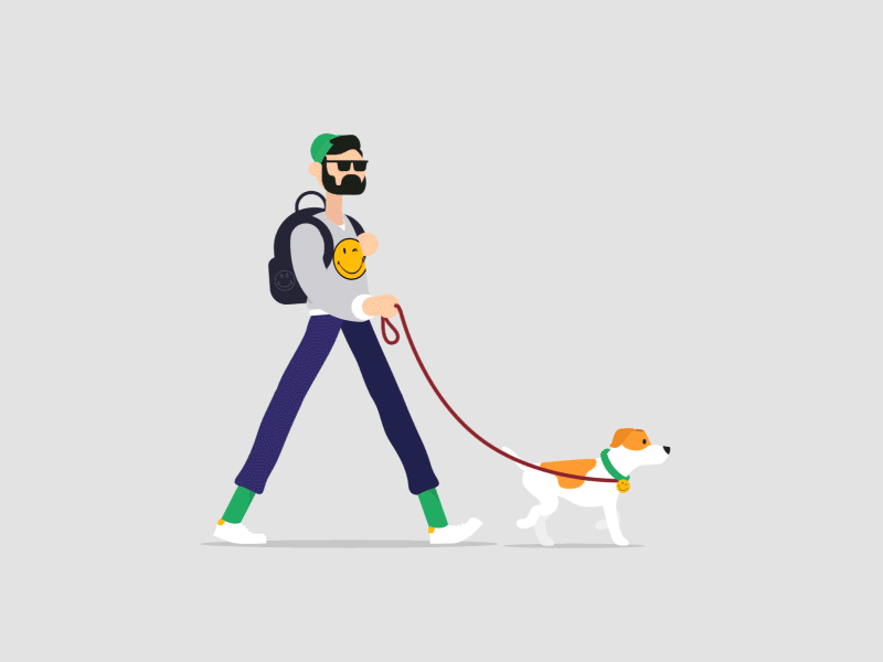 【ae骨骼实例教程】滑滑板车的小女孩