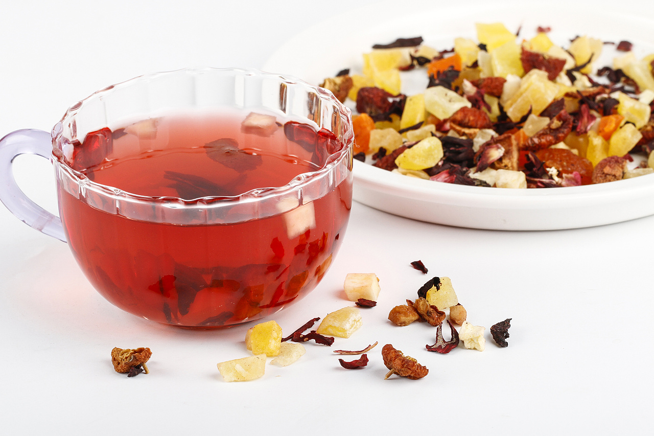 网红纯水果茶果干花果茶新