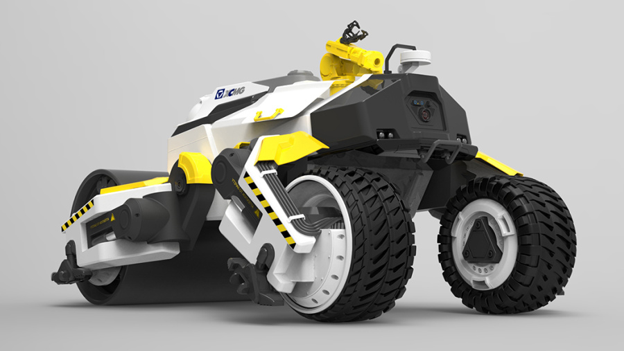 概念工程机械设计,未来工程机械造型设计研究