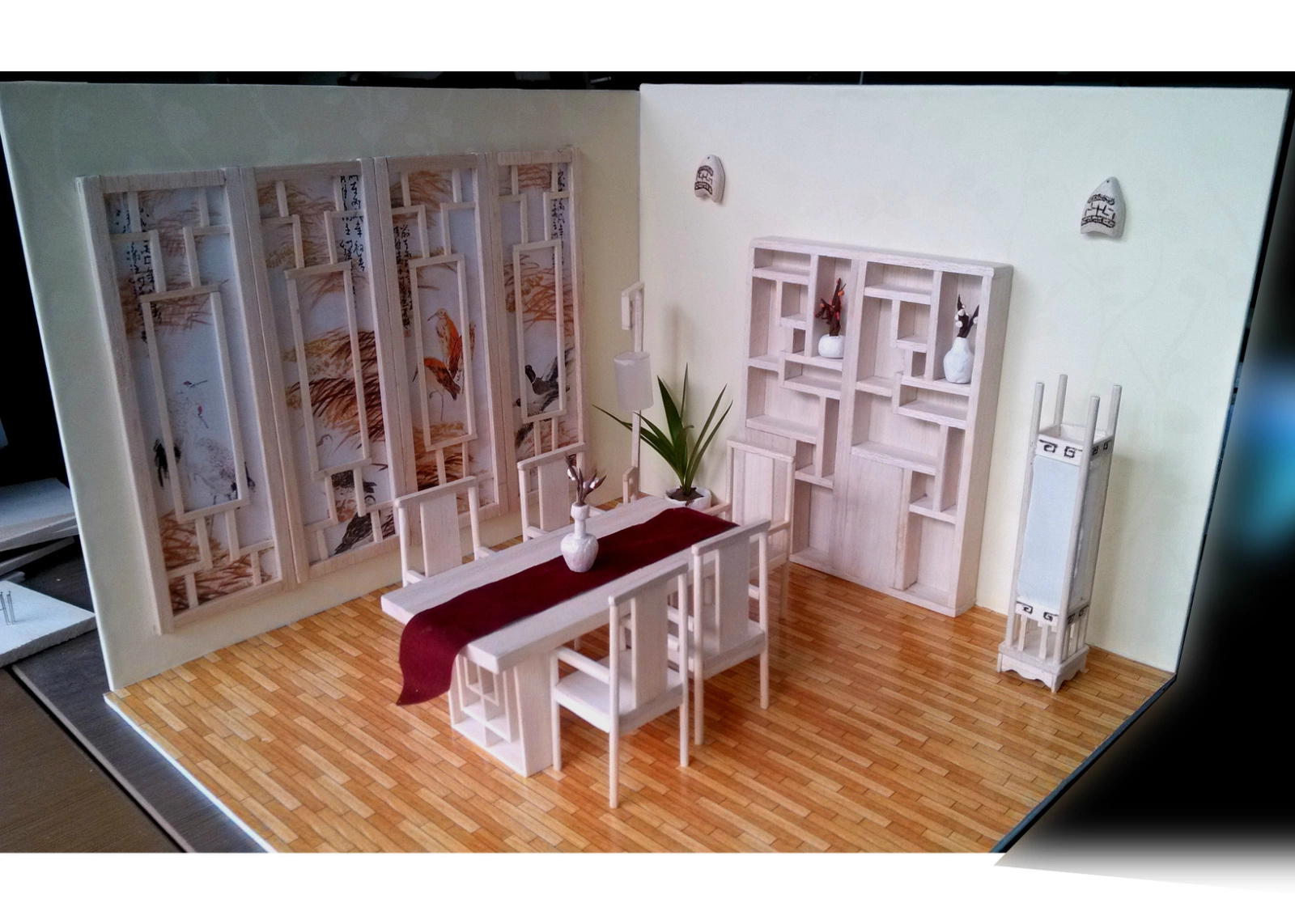 室内家具手工模型