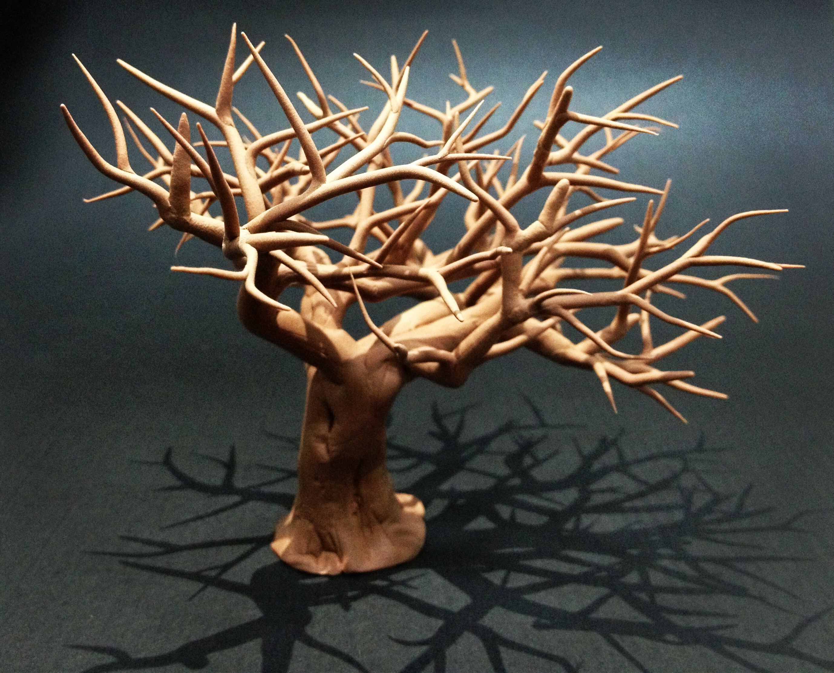 粘土——树|手工艺|手办/原型|Ella Kong - 原创作品 - 站酷 (ZCOOL)