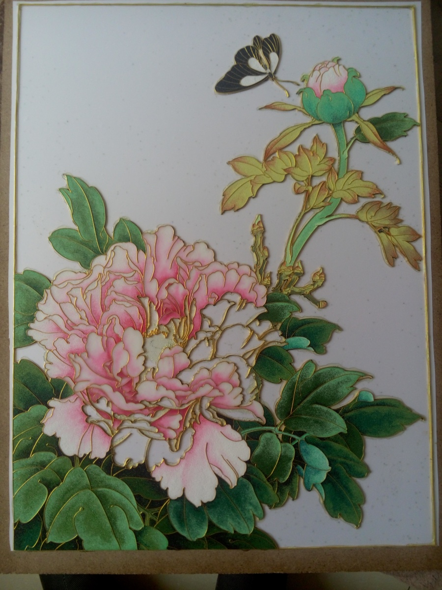 景泰蓝金丝彩釉沙画|其他艺创|纯艺术|默煜 - 原