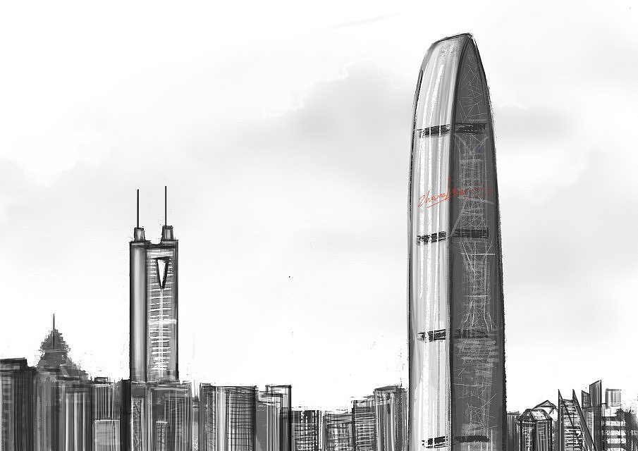 深圳的建筑        