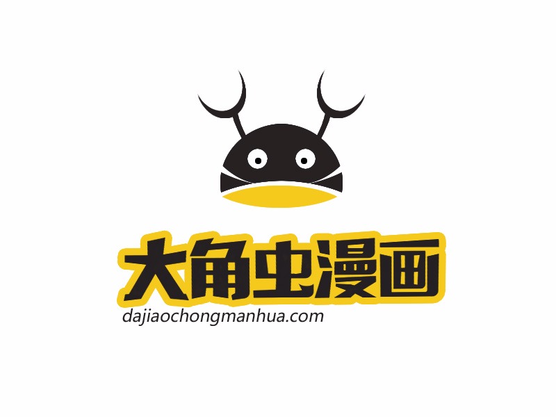 大角虫漫画logo 网站