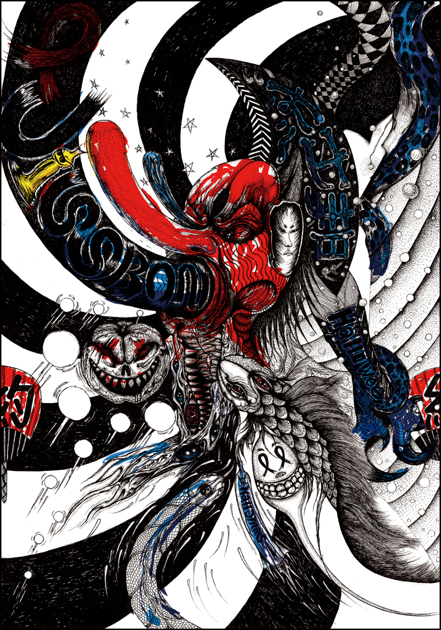 万圣节_壹邦到底|VI\/CI|平面|村儿里的鹌鹑 - 原创