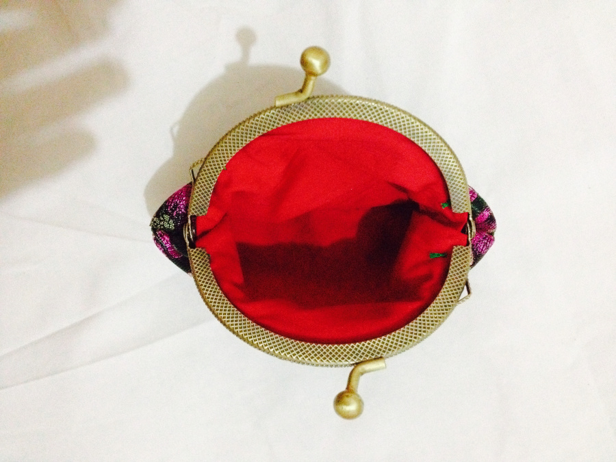 锦缎口金包 旗袍包 晚宴手包 中式礼品 零钱包|