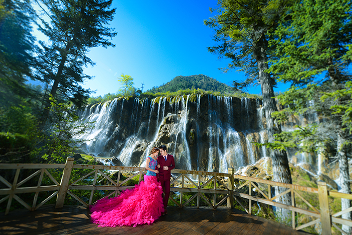 深圳玛莎莉莉创意旅拍路线九寨沟|人像|摄影|深