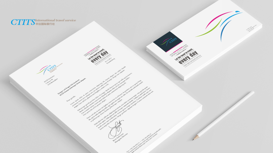 大连中远国际旅行社VI设计改造|VI\/CI|平面|相同