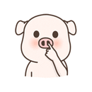 小萌猪微信表情
