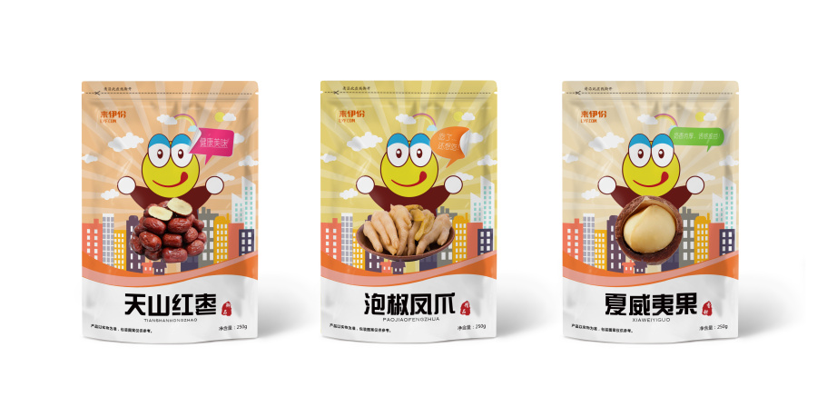 来伊份产品包装设计|包装|平面|fusila - 原创设计