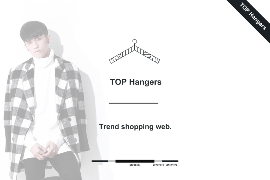 网页设计\/WEB页面设计\/TOP Hangers页面设计