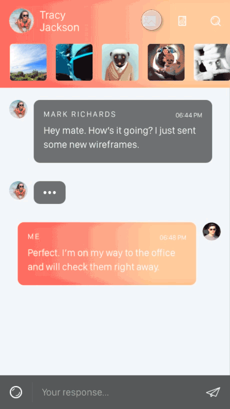 flinto交互动效练习|动效设计|UI|jianghaome - 原