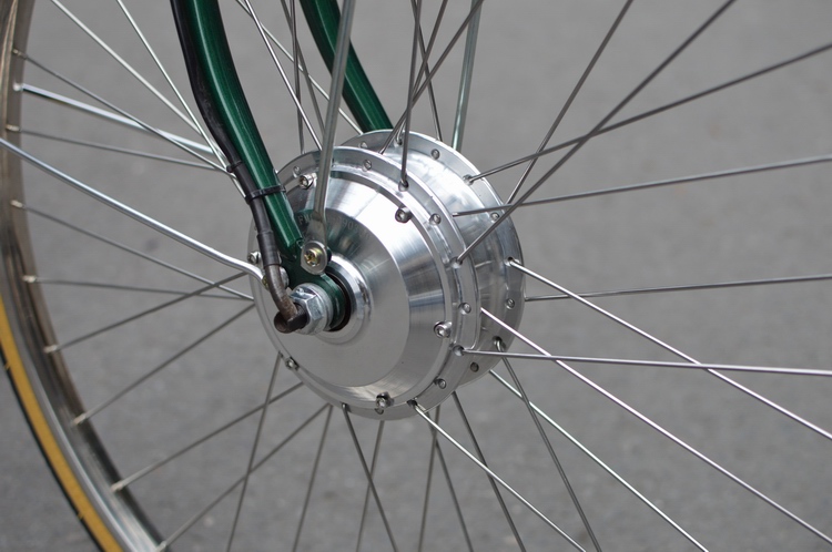 TSUNAMI复古自行车改装锂电电动车|工作技巧