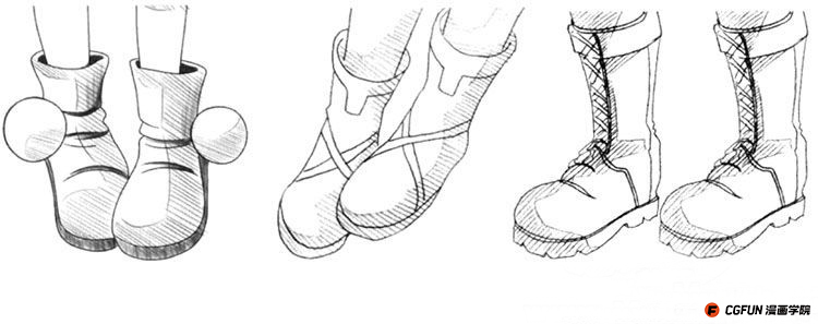教你如何画好漫画教程80-鞋子的绘制|绘画|原创