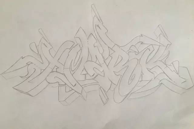 old school 涂鸦手稿教学|绘画|原创\/自译教程|xm