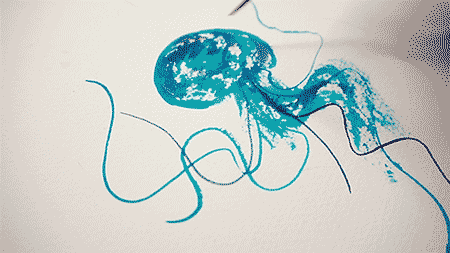 皮忠招牌水母怎麼画