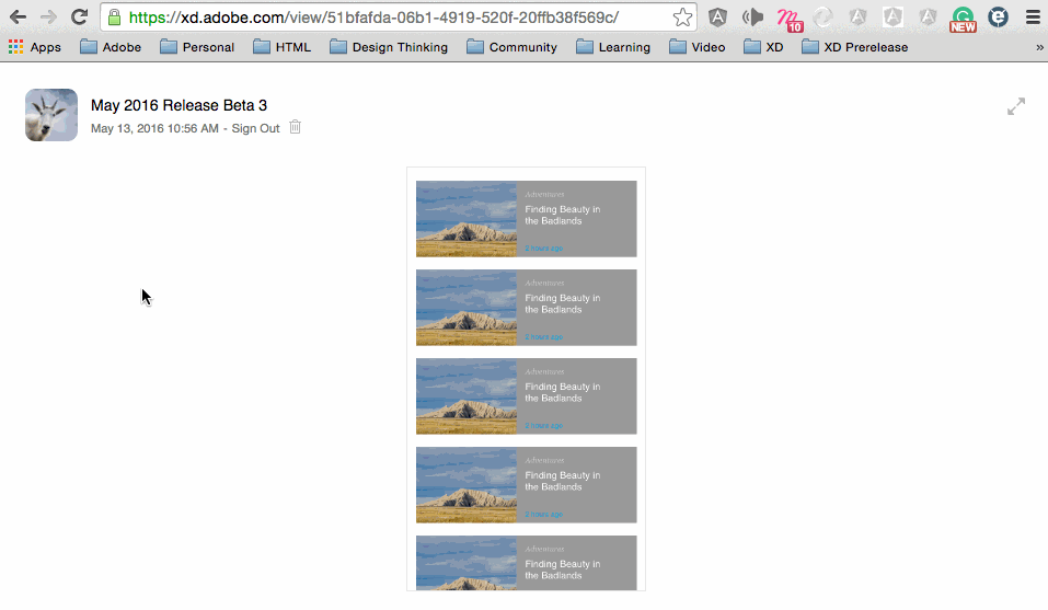 要使用该功能,先使用预设模板创建一个画板并调整它的高度,虚线以下就