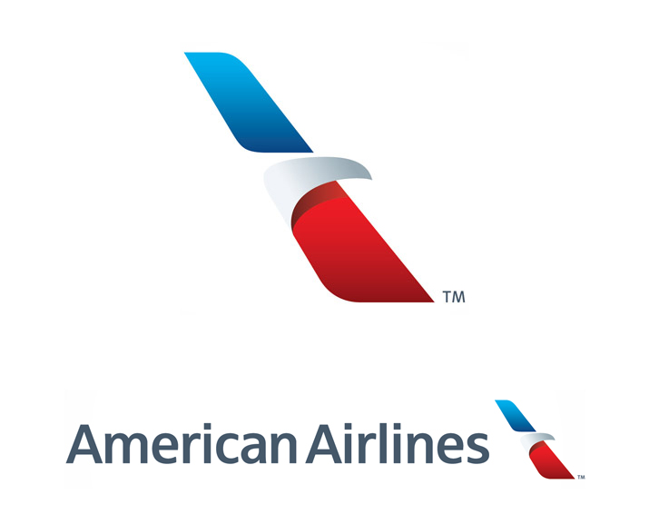 瞧瞧,新的美国航空logo设计|平面设计|原创\/自译