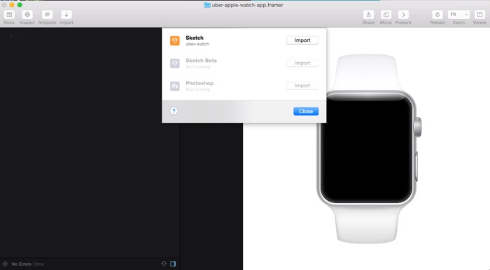 用Framer实现Uber的Apple Watch原型|GUI|原创