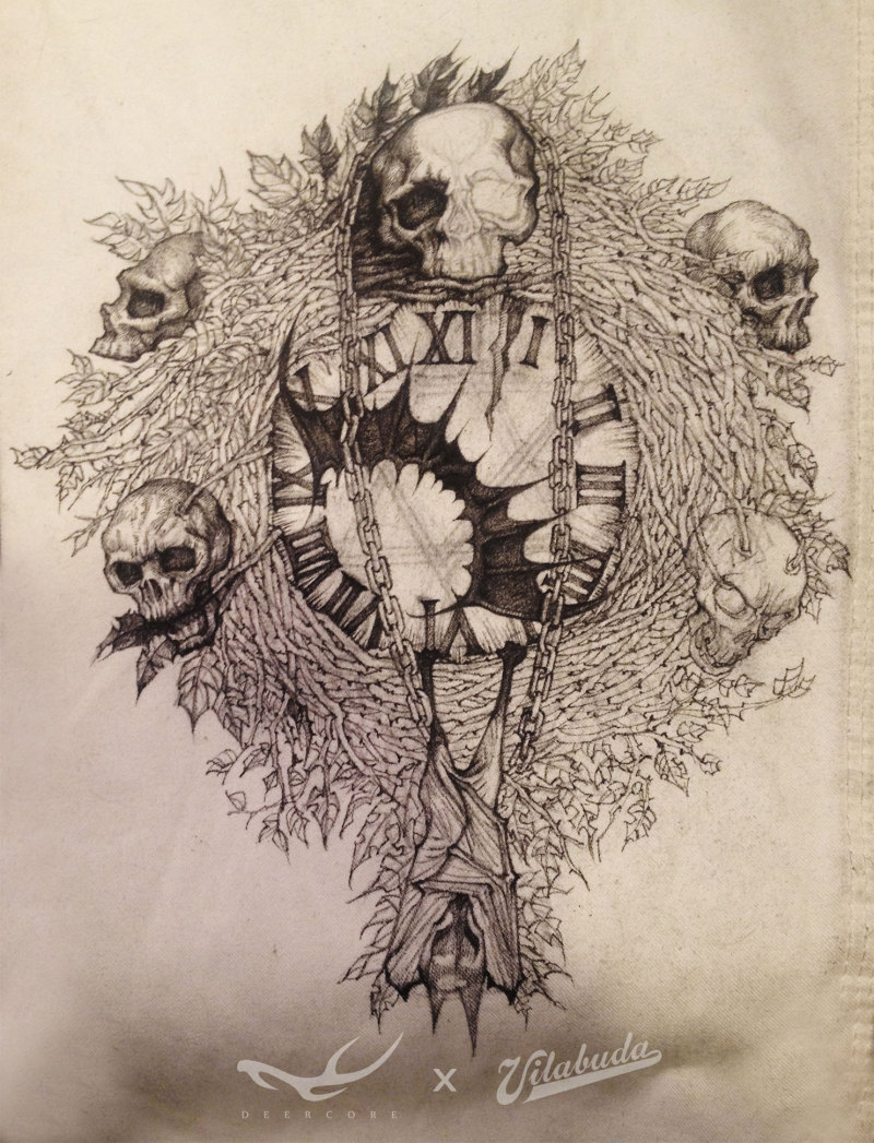 Free Minder 手绘美式工装创作纪录|绘画|原创\/