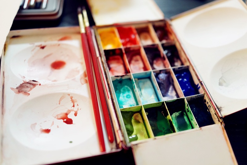 手绘水彩工具的那些事儿|绘画|原创\/自译教程|小