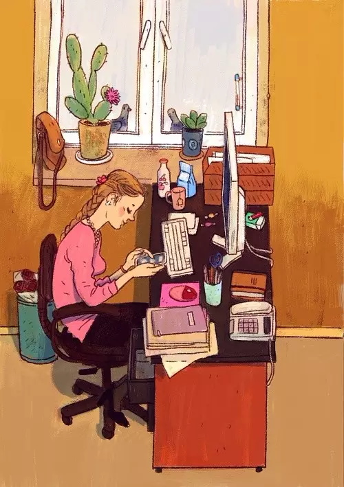 一组不同人性的插画|设计观点|酷友观点\/经验|v