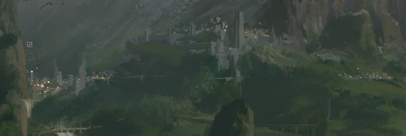 米洛斯城》绘制教程|绘画|原创\/自译教程|萌芽_