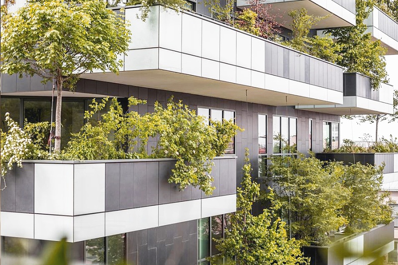 位于米兰的"垂直森林",一座微气候生态住宅