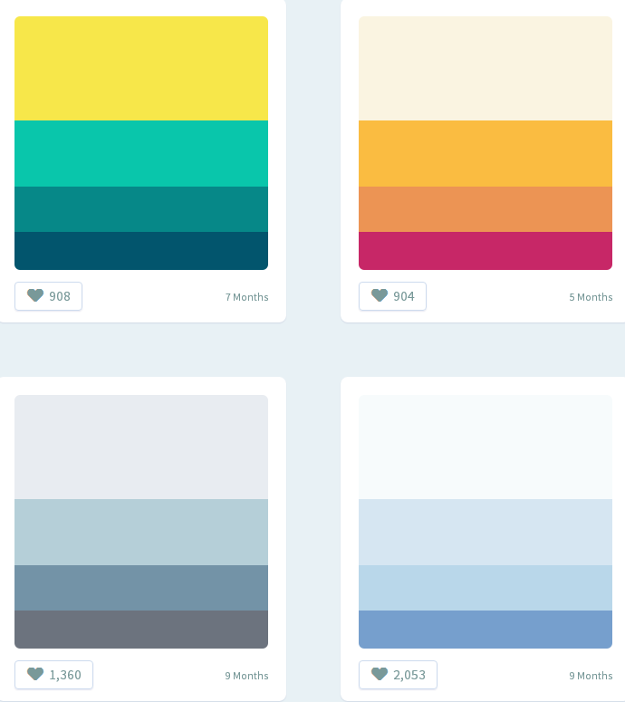 记得给你的颜色加一些饱和度.潜意识里会看起来更自然,熟悉.