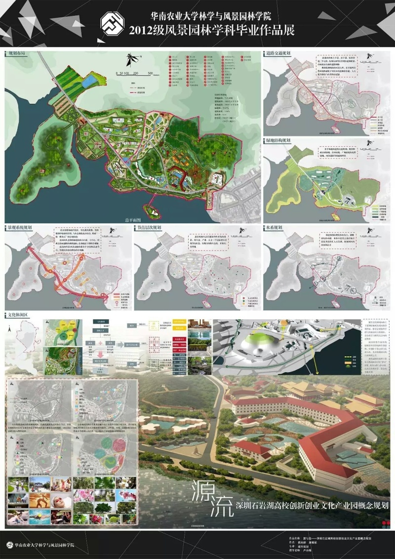 华南农业大学林学与风景园林学院2012级风景