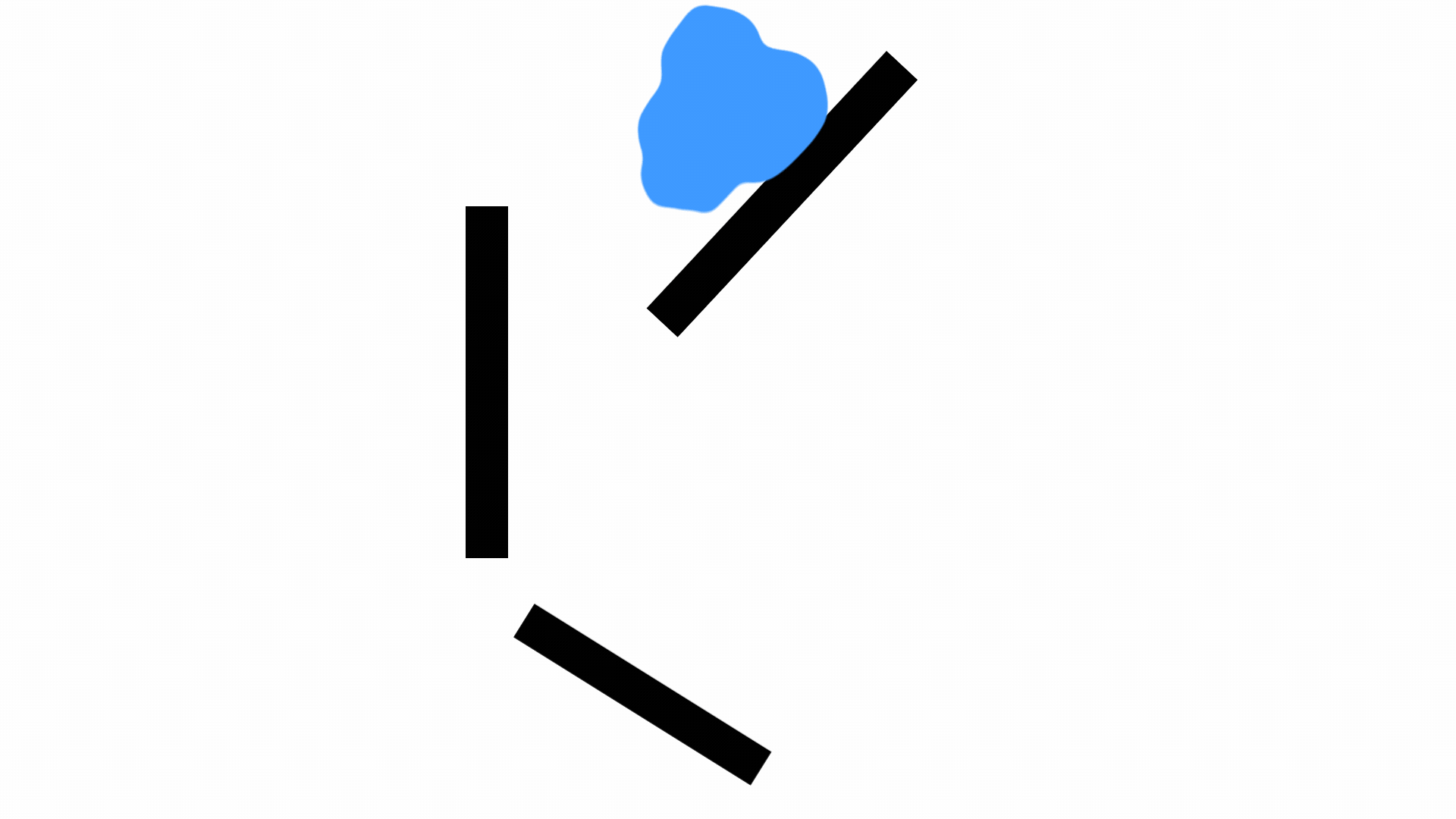 第一步 建个固态层随便画点形状,形状用mask来画.