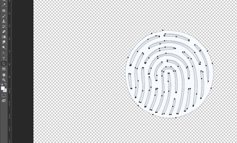 指纹icon教程 UI(icon临摹)pscc教程|GUI|原创\/自