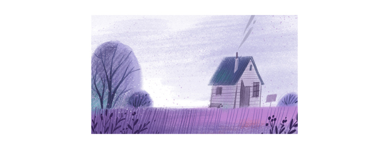 聊聊儿童插画中场景的色调~|绘画|原创\/自译教