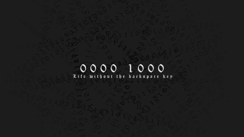 ASCII码壁纸-程序猿不务正业系列|其他|原创\/自