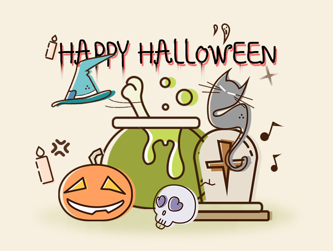 万圣节图标动效