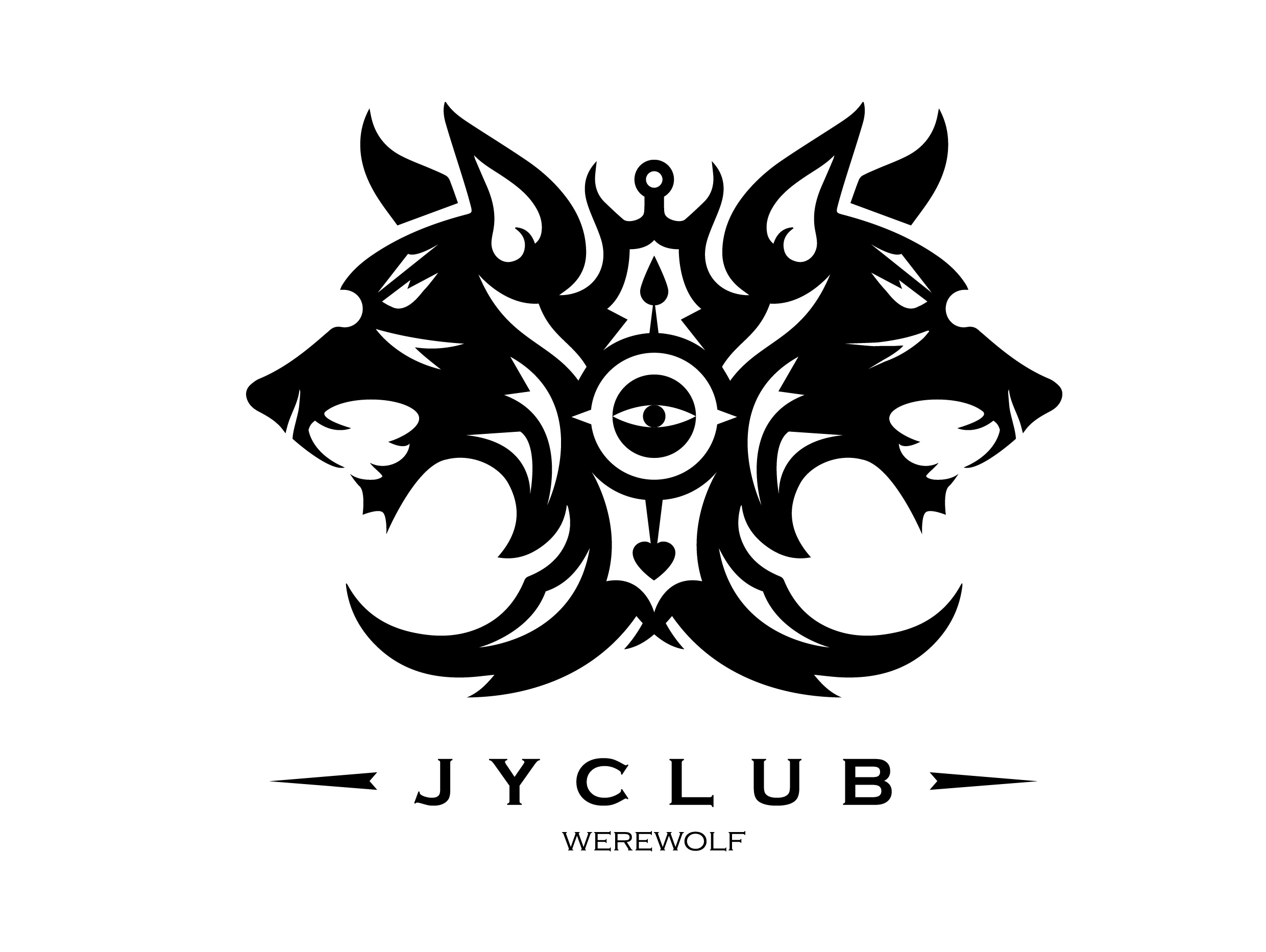 jyclub狼人杀俱乐部标识设计湾里游泳馆图片