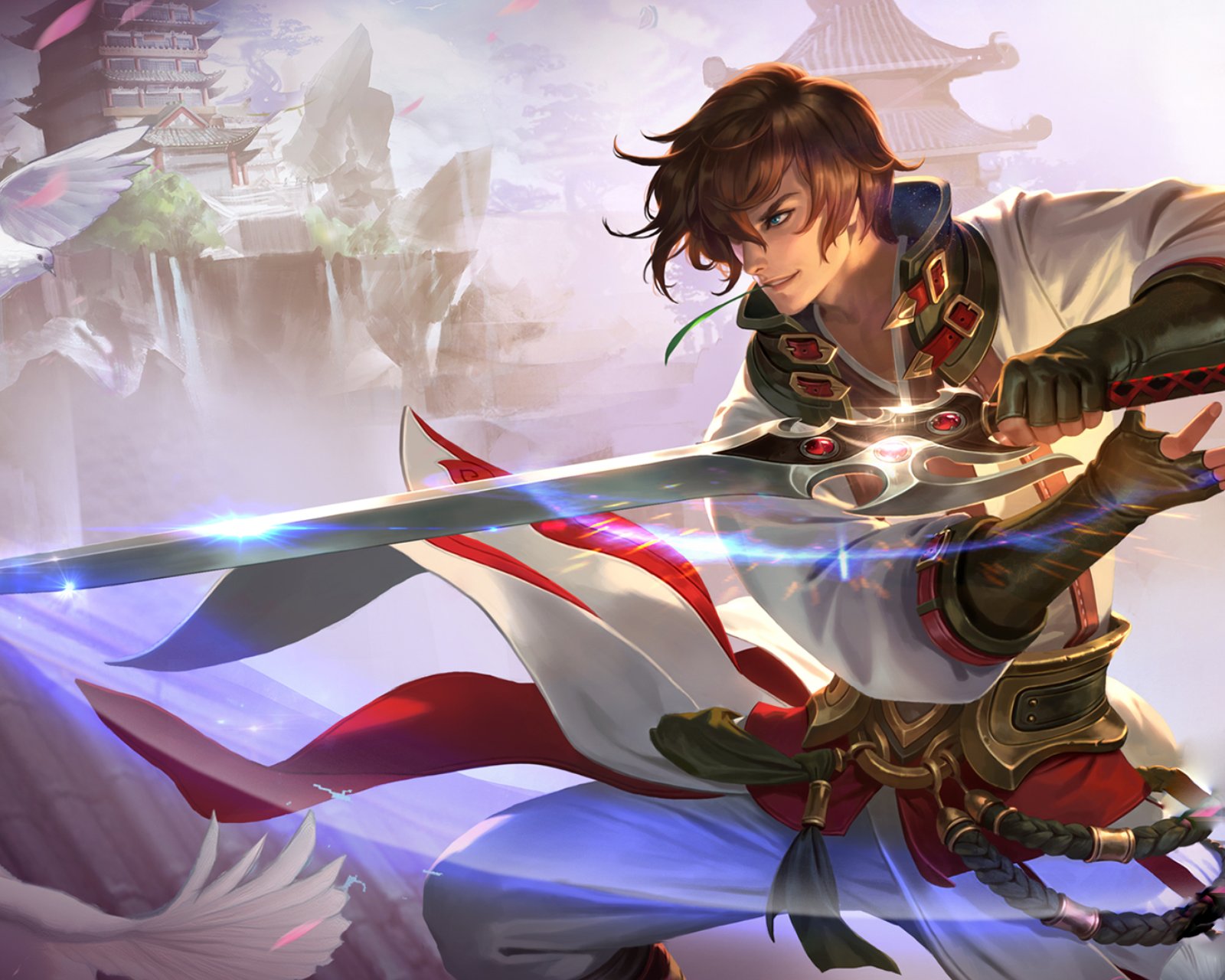 青莲剑仙李白简谱_李白青莲剑仙手机壁纸