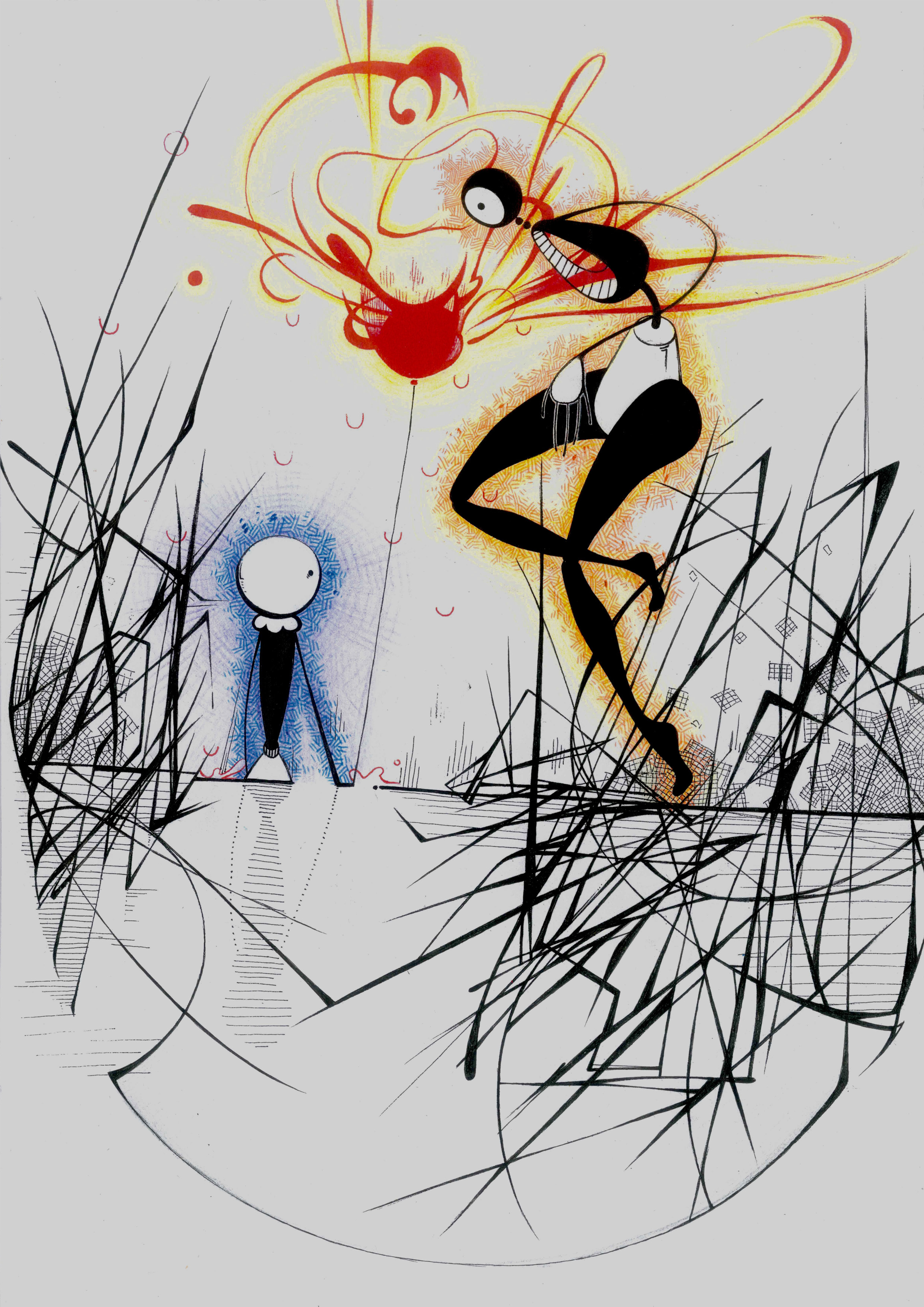 救赎|插画|商业插画|zoexiaohou - 原创作品 - 站酷