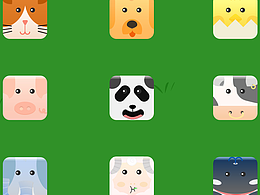 一些练手的小动物方标