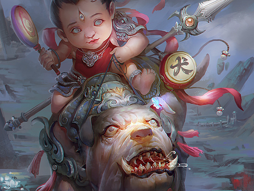 星辰老师作品【小二郎】