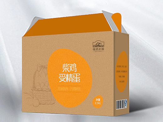 土特产鸡蛋品牌包装设计
