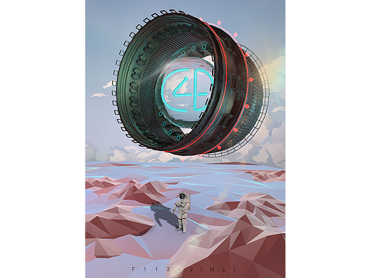 一些没有做整合的C4D作品