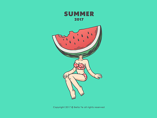 夏日特供：清凉小姐姐