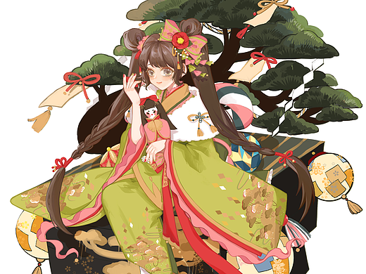 松贺春禧皮肤设计