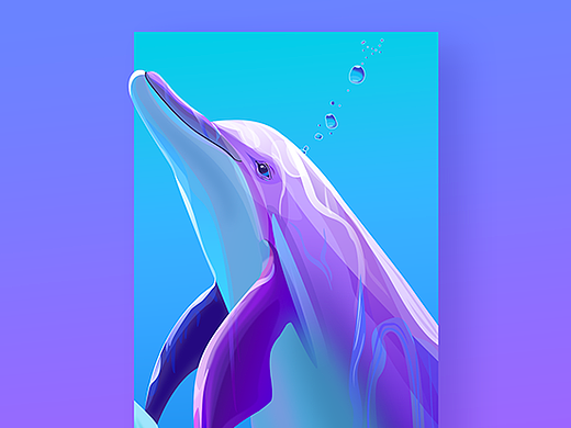dribbble插画合集