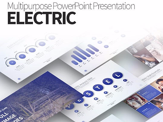 170512紫色ELECTRIC商务PPT模板