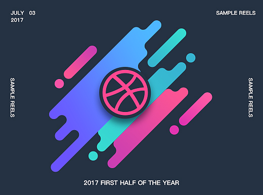 2017上半年dribbble合集（含源文件）
