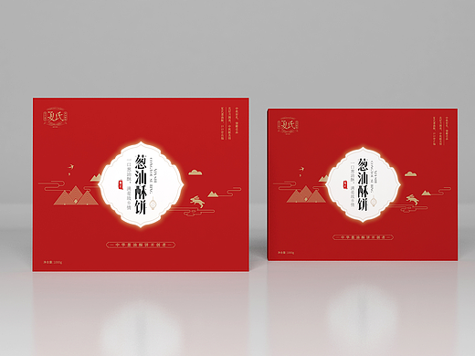 葱油酥饼详情页、包装设计