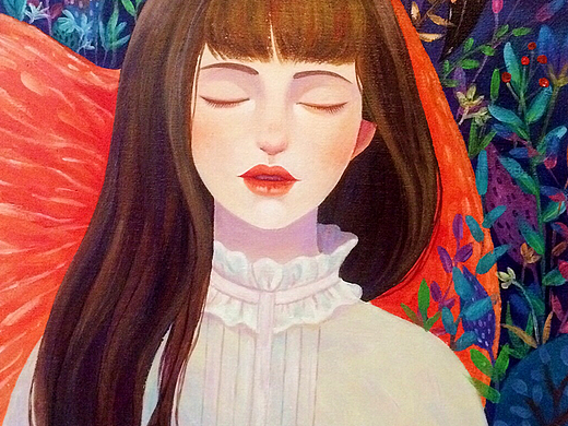 丙烯畫第五幅（個(gè)人主頁-ZMjM4MzQ0NTI=） - 創(chuàng)作習(xí)作 - 站酷設(shè)計(jì)師尤砂乞原創(chuàng)素材 - 站酷ZCOOL